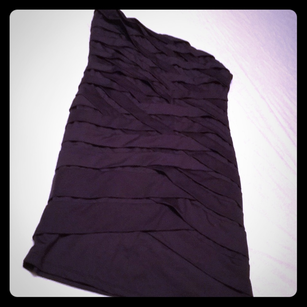 Strapless Black Dress